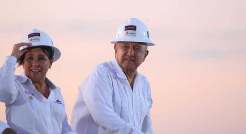 Rocío Nahle y AMLO