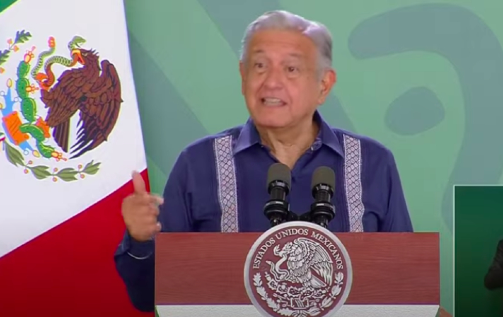 &quot;Se trata de la obra más grande del mundo&quot;, dice AMLO sobre el Tren Maya