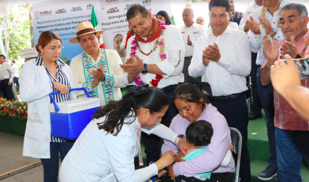 Armenta da inicio a la Semana Nacional de Vacunación 2025