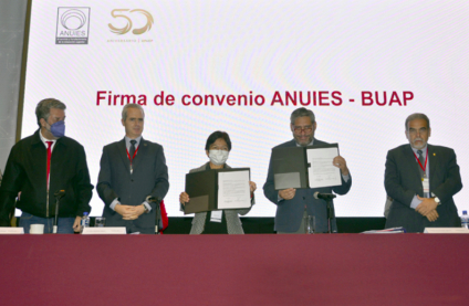 BUAP y ANUIES firman convenio de colaboración en beneficio de profesores de tiempo parcial en las IES